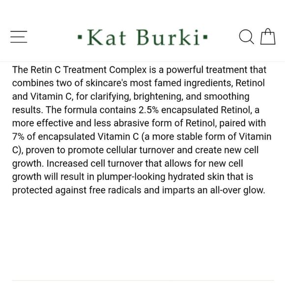 Kat Burki Retin-C Treatment Complex - Picture 4 of 7